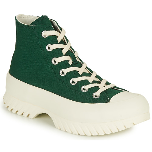 Sapatos Mulher Sapatilhas de cano-alto sneaker Converse Chuck Taylor All Star Lugged 2.0 Platform Seasonal Color Verde