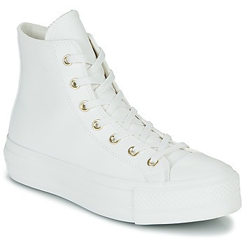 Sapatos Mulher Sapatilhas de cano-alto Converse Chuck Taylor All Star Lift Mono White Branco