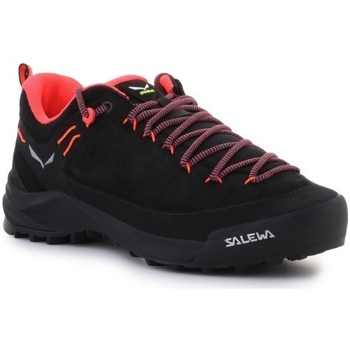 Sapatos Mulher Joggings & roupas de treino Salewa Wildfire Leather Preto