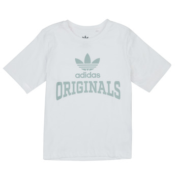 Textil Rapariga T-Shirt mangas curtas adidas Originals HL6871 Branco