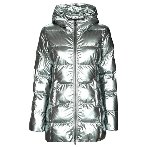 Tebyxor Mulher Quispos Emporio Armani zip-up hooded jacket Schwarz 6LTK20 Prata