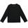 Textil Rapariga T-shirt mangas compridas Karl Lagerfeld Z15391-09B Preto