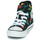 Sapatos Rapaz Sapatilhas de cano-alto Converse STAR Chuck Taylor All Star 1V Dinosaurs Hi Preto / Multicolor