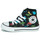Sapatos Rapaz Sapatilhas de cano-alto Converse STAR Chuck Taylor All Star 1V Dinosaurs Hi Preto / Multicolor