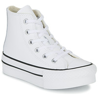 Sapatos Rapariga Sapatilhas de cano-alto Converse Chuck Taylor All Star Eva Lift Leather Foundation Hi Branco