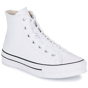 Sapatos Rapariga Sapatilhas de cano-alto Converse Chuck Taylor All Star Eva Lift Leather Foundation Hi Branco