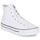Sapatos Rapariga Converse ctas hi a01192c beyond pink white black Chuck Taylor All Star Eva Lift Leather Foundation Hi Branco