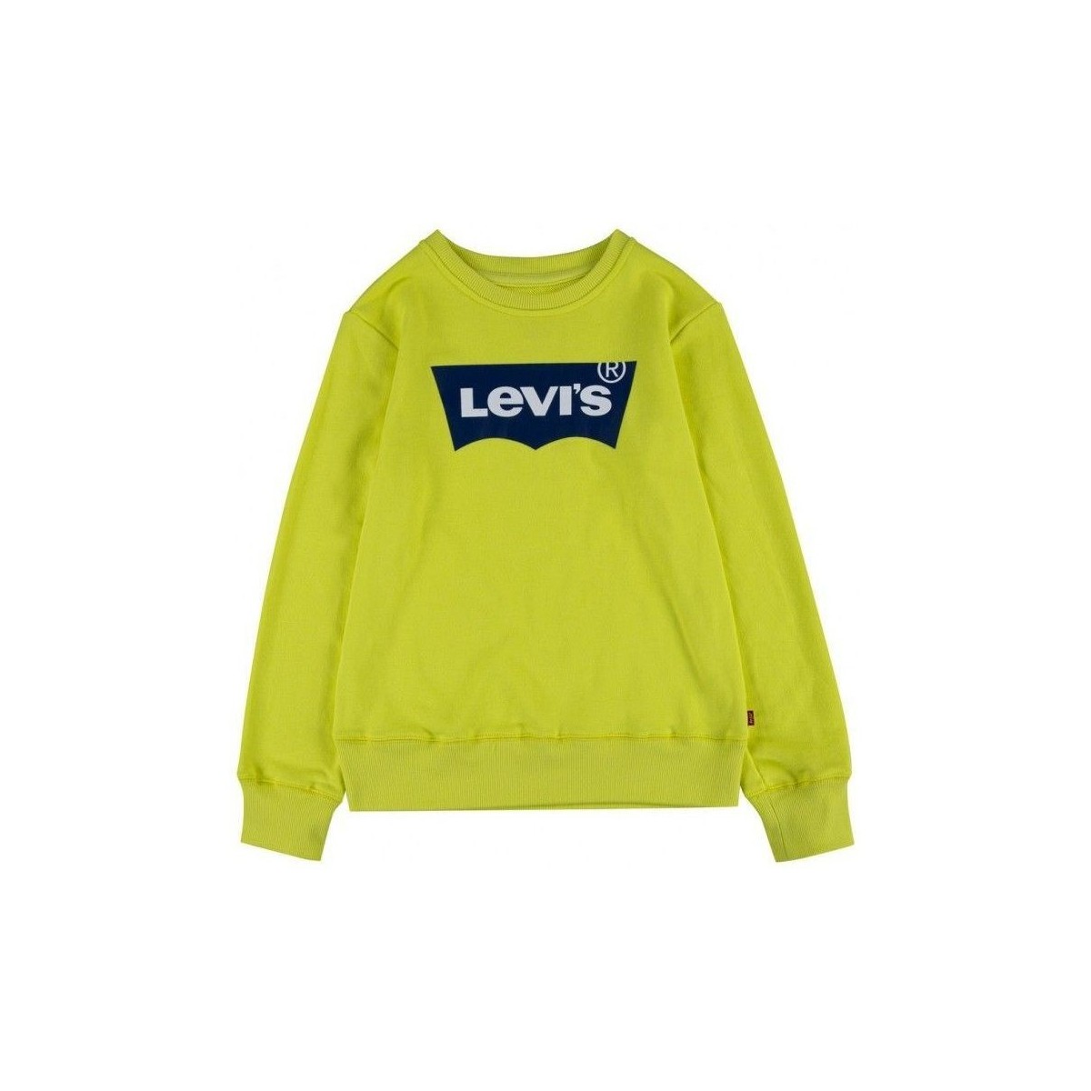 Textil Criança Sweats Levi's 9E9078 BATWING CREW-N37 LIMEADE Amarelo