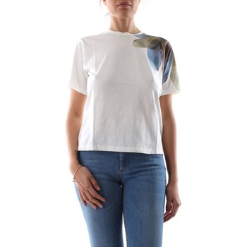 Textil Mulher T-shirts e Pólos Bomboogie JW7474 T JSNS-01 OFF WHITE Branco