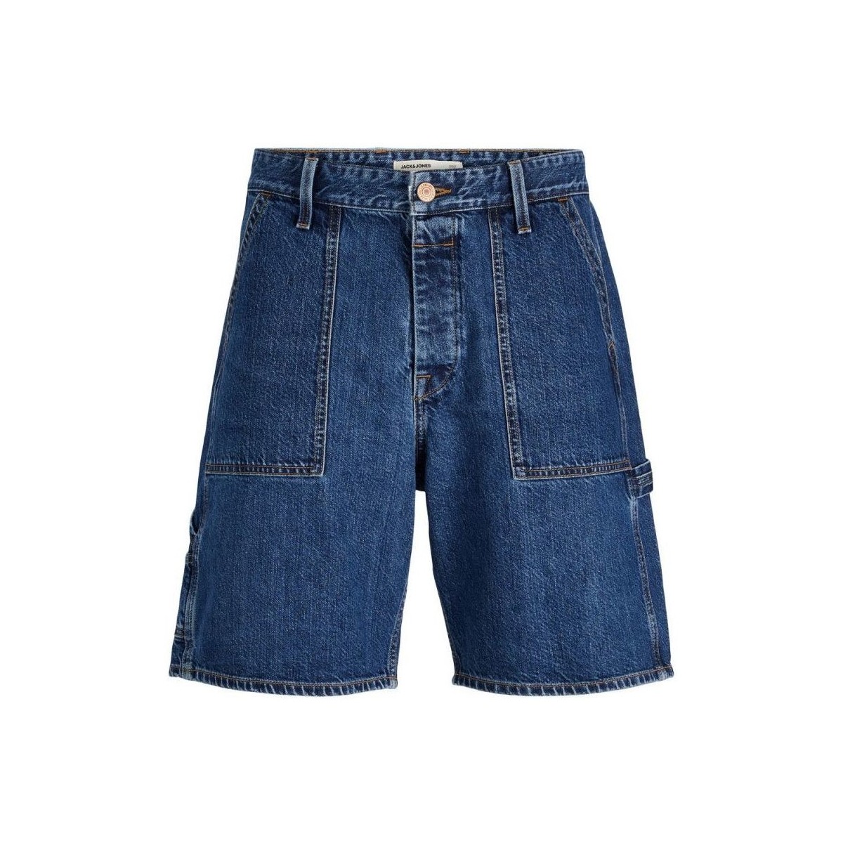 Textil Homem Shorts / Bermudas Jack & Jones 12207230 TONY-BLUE DENIM Azul