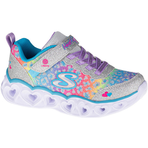 Sapatos Rapariga Sapatilhas Skechers Heart Lights Shimmer Sports Multicolor
