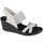 Sapatos Mulher Sandálias desportivas Skechers Rumblers-Solar Burst Branco