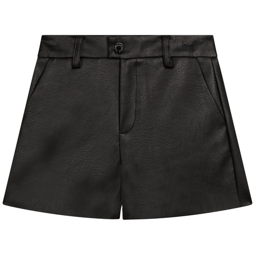 Textil Rapariga Shorts / Bermudas Capas de Almofada X14140-09B Preto