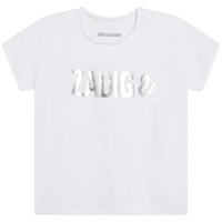 TeBox Rapariga T-Shirt mangas curtas Zadig & Voltaire X15370-10B Branco