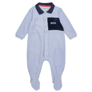 Textil Rapaz Pijamas / Camisas de dormir BOSS J97195-771 Azul