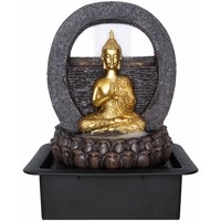 Casa Estatuetas Signes Grimalt Fonte De Buda Com Luz Ouro