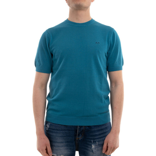 Textil Homem T-shirts e Pólos Sun68 K32122 Azul