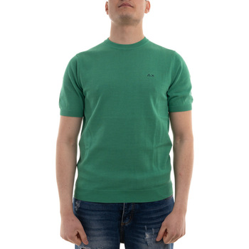 Textil Homem T-shirts e Pólos Sun68 36162-22496 Verde
