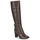 Sapatos Mulher Botas mm knee-length cowboy-style boots Marrone MAKENNA-BOOTS-TALL BOOT Chocolate