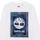 Textil Rapaz T-shirt mangas compridas Grain Timberland T25T39-10B Branco