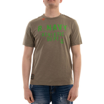 Textil Homem T-shirts e Pólos Blauer 35734-21846 Verde