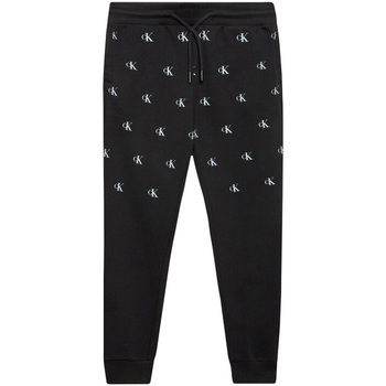 Textil Rapaz Calças de treino Calvin Klein Jeans - Pantalone nero IB0IB01152-BEH Preto