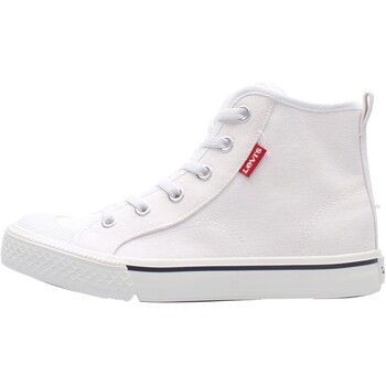Sapatos Rapaz Sapatilhas de cano-alto Levi's - Sneaker bianco VORI0014T-0061 Branco
