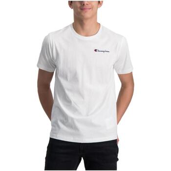 Textil Rapaz T-Shirt mangas curtas Champion  Branco