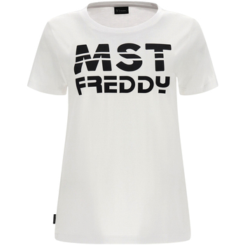 Textil Mulher T-shirts e Pólos Freddy S2WMAT1 Branco
