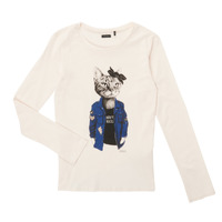 Textil Rapariga T-shirt Givenchy mangas compridas Ikks XV10332 Branco
