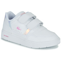 Sapatos Rapariga Sapatilhas Sneakers Lacoste T-CLIP Branco / Íris
