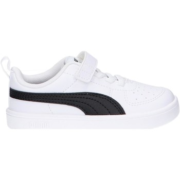 Sapatos Criança Sapatilhas BLACK-WHISPER Puma 384314  RICKIE AC Branco