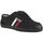Sapatos Homem Sapatilhas Kawasaki Retro 23 Canvas Shoe K23 60W Black Stripe Wht/Red Preto