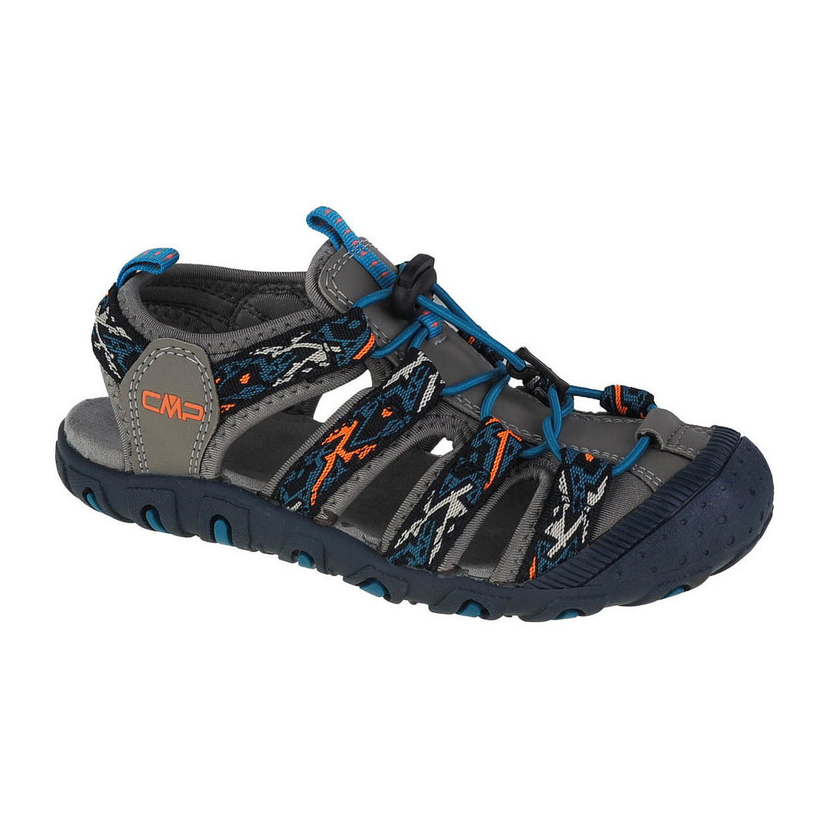 Sapatos Rapaz FILA Disruptor Sports Sandals White Sahiph Hiking Sandal Jr Cinza