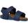 Sapatos Rapaz Sandálias Garvalin 222660G Azul