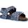 Sapatos Rapaz Sandálias Garvalin 222663G Azul
