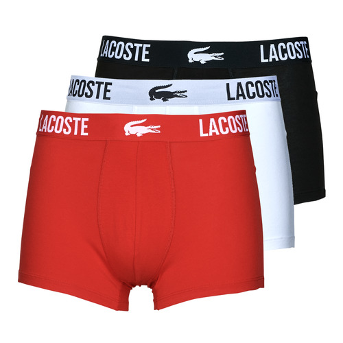 Versace Jeans Couture Homem Boxer Lacoste 5H3321 X3 Preto / Branco / Vermelho