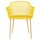 Casa Cadeiras de exterior The home deco factory MALAGA X4 Amarelo