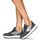 Sapatos Mulher Sapatilhas Tamaris 23721-923 Preto / Prata