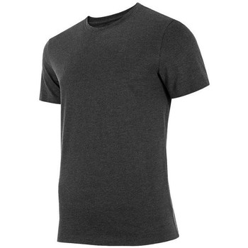 Textil Homem Short Sleeve Space Dye Performance Knit Shirt 4F H4L22TSM35223M Cinza