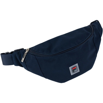 Malas Mulher Saco de desporto Fila Bibione Coated Canvas Mini Waist Bag Azul