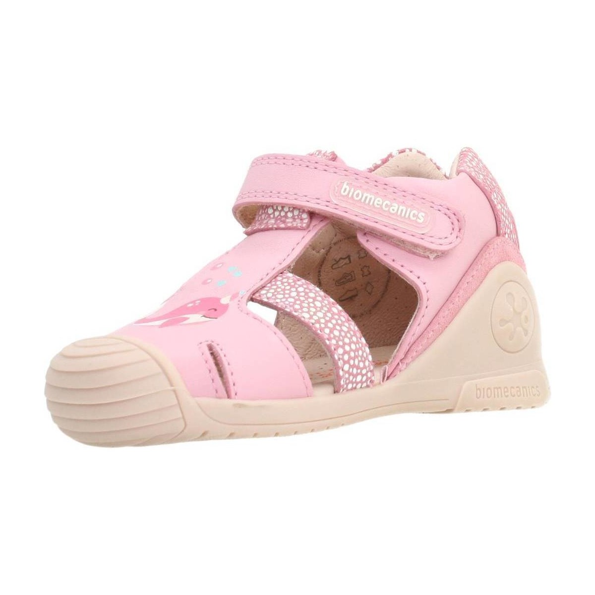 Sapatos Rapariga Sandálias Biomecanics 222109B Rosa
