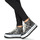 Sapatos Mulher Sapatilhas de cano-alto Desigual SHOES CRUSH ARTE Preto / Branco