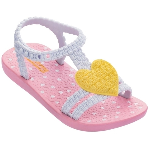 Sapatos Criança Sandálias Ipanema Sapatos & Richelieu  - Pink White Yellow Amarelo