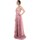 Textil Mulher Vestidos compridos Impero Couture BU25621-2 Violeta