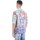 Textil Homem Camisas mangas comprida Bicolore 3022-TOKIO Azul