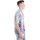 Textil Homem Camisas mangas comprida Bicolore 3022-TOKIO Azul