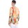 Textil Homem Camisas mangas comprida Bicolore 3327-LAPIZ Laranja