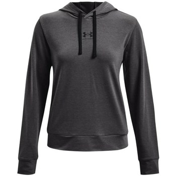 Textil Mulher Sweats Under spotlight ARMOUR Rival Terry Hoodie Cinza