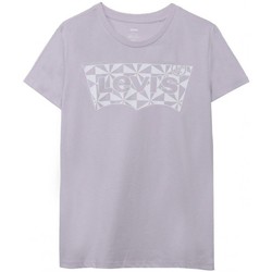 Textil Mulher T-shirts e Pólos Levi's 17369 1835 - THE PERFECT TEE-LILAC Violeta